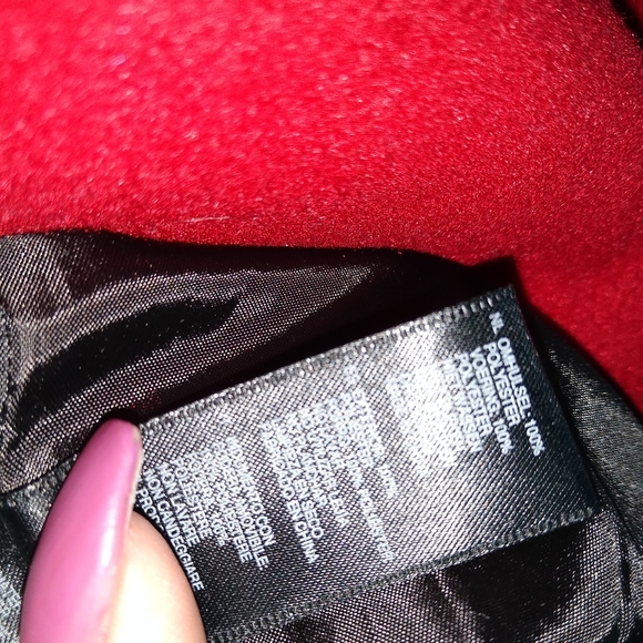 Forever 21 Peacoat Red button down lined large - Picture 7 of 11